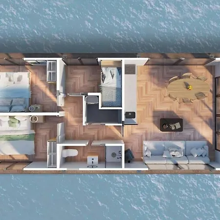 Surla Houseboat Nevel Kagerplassen With Tender