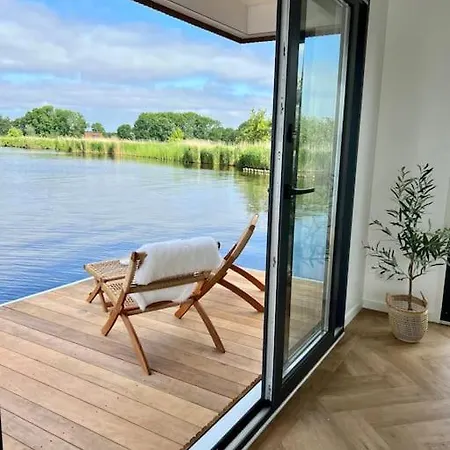Botel Surla Houseboat Nevel Kagerplassen With Tender Buitenkaag
